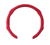 Auto Couvre Volant pour A1 pour A3 8P A4 B9 A5 A6 C7 8S 8W A7 A8 Q3 Q5 Q7 4M S4 S5 S6 5D Housse De Volant Voiture Daim(Red)