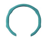 Auto Couvre Volant pour A1 pour A3 8P A4 B9 A5 A6 C7 8S 8W A7 A8 Q3 Q5 Q7 4M S4 S5 S6 5D Housse De Volant Voiture Daim(Sky Blue)