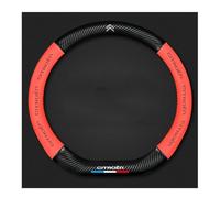 Auto Couvre Volant, pour Citroen ami AMI Xsara Picasso Berlingo C1 C2 C3 Aircross C4 38cm Respirant Esthétique Facile Entretien Confortable Caches Volant Accessoire Pratique,B Type D