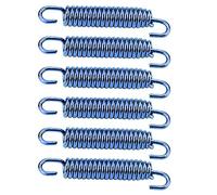 AUTO Crochets de ressort de tuyau d'échappement de silencieux en ier inoxydable 6pcs pour moto Scooter ATV(Bleu) ressort echappement moto+ressort echappement ressort echappement ressort echappement r