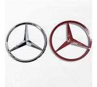 Auto Cuir Tapis Coffre pour Mercedes-Benz EQA EQB EQC 2020 2021 2022 2023 2024,Anti-salissures ImerméAbles AntidéRapant Protection Coussin Couverture Doublure Moquettes Accessoires,A-Black-Red