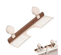 Auto-cume De La Salle De Bain - Rack De Mur De Noix, Porte-savon Compact, Organisateur De Robinet Robuste, Plateau De Rangement Portable | Solution Pratique D'économie D'espace Pour L'appartement Dort