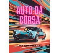 Auto da corsa da colorare