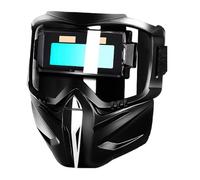 Auto Darkening Welding Helmet - Automatic Welder Face Protection | True Color Helmets For Construction Industry Workshop Garage Mechanics Home Factory Automotive, Solar Powered Grinding Hood Set