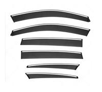 Auto Deflecteur Vitre Voiture pour ELYSION MK2-RC 2016 2017 2018 2019 2020 2021 2022 2023 2024, Déflecteurs d'air Fenêtre Latérale Pare-Pluie aux UV Déflecteurs de Vent Voiture,B-Rot