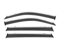 Auto Deflecteur Vitre Voiture pour Geely Atlas MK2 -FX11 2022 2023 2024 2025, Déflecteurs d'air Fenêtre Latérale Pare-Pluie aux UV Déflecteurs de Vent Voiture,A-Rot