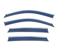 Auto Deflecteur Vitre Voiture pour TAYRON MK1 2018 2019 2020 2021 2022 2023 2024, Déflecteurs d'air Fenêtre Latérale Pare-Pluie aux UV Déflecteurs de Vent Voiture,A-Rot