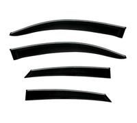 Auto Deflecteur Vitre Voiture pour Toyota Highlander MK4/XU70 2022 2023 2024 2025, Déflecteurs d'air Fenêtre Latérale Pare-Pluie aux UV Déflecteurs de Vent Voiture,A-Rot