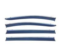 Auto Deflecteur Vitre Voiture pour VILORAN MK1 2020 2021 2022 2023, Déflecteurs d'air Fenêtre Latérale Pare-Pluie aux UV Déflecteurs de Vent Voiture,A-Rot