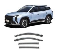 Auto Déflecteurs d'air,Déflecteurs Fenêtre Latérale,pour Hyundai Musa MK1 NU2 2023+,Aux UV,Protection Contre La Pluie Déflecteur d'air Voiture
