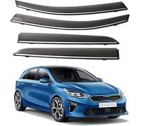 Auto Deflecteurs d'air pour Kia Cerato Hatchback 2010-2018, Déflecteurs de Vent Déflecteurs Latéraux Deflecteur Vitre Déflecteurs de Pluie