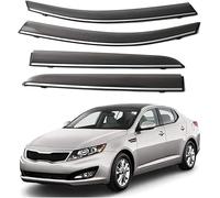 Auto Deflecteurs d'air pour Kia K5 Optima 2011-2015, Déflecteurs de Vent Déflecteurs Latéraux Deflecteur Vitre Déflecteurs de Pluie