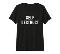 Auto-Destruction T-Shirt Haut de Gamme