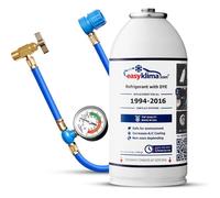 auto easy klima Easily recharge your air conditioning with this 2-in-1 R134a refrigerant kit. It includes a hose and a pressure