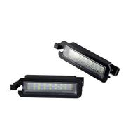 Auto Éclairage Plaque Immatriculation Pour Jeep Pour Compass 2017+ 2 Pièces Lampe Éclairage Plaque Immatriculation Blanche 68211290AB Accessoires Décoration Auto lumiere plaque immatriculation