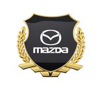 Auto Emblèmes Autocollant Compatible avec Mazda 6/Atenza Sedan 2008-2013, Voiture Emblème Badge 3D Autocollant Logo Auto Extérieurs Modification,C