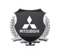 Auto Emblèmes Autocollant Compatible avec Mitsubishi Eclipse Cross, Voiture Emblème Badge 3D Autocollant Logo Auto Extérieurs Modification,C