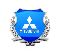 Auto Emblèmes Autocollant Compatible avec Mitsubishi i-MiEV, Voiture Emblème Badge 3D Autocollant Logo Auto Extérieurs Modification,D