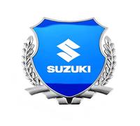 Auto Emblèmes Autocollant Compatible avec Suzuki Vitara Brezza 2016-2020, Voiture Emblème Badge 3D Autocollant Logo Auto Extérieurs Modification,A