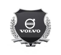 Auto Emblèmes Autocollant Compatible avec Volvo V70 2007-2013, Voiture Emblème Badge 3D Autocollant Logo Auto Extérieurs Modification,A