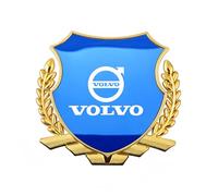 Auto Emblèmes Autocollant Compatible avec Volvo V90 Facelift 2020, Voiture Emblème Badge 3D Autocollant Logo Auto Extérieurs Modification,D