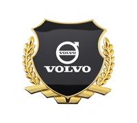Auto Emblèmes Autocollant Compatible avec Volvo XC40 2018-2022, Voiture Emblème Badge 3D Autocollant Logo Auto Extérieurs Modification,B