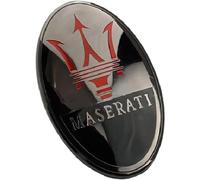 Auto Emblèmes, pour Maserati Granturismo Ghibli Quattroporte Levante Gransport Emblèmes Autocollant Decal Décalcomanies Logo Voiture Accessoires Décoration Extérieure,C