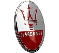 Auto Emblèmes, pour Maserati Granturismo Ghibli Quattroporte Levante Gransport Emblèmes Autocollant Decal Décalcomanies Logo Voiture Accessoires Décoration Extérieure,D