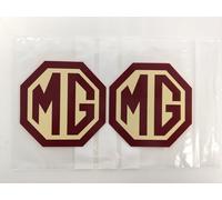Auto Emblèmes pour MG TF 70 mm,Logo Insigne Emblème Autocollant Décalcomanies D'insigne Capot Décoratif Badge Tronc Logo Style Accessoires