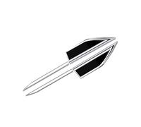 EVIMO Auto Emblèmes, pour Smart 451 Brabus Smart 453 fortwo forfour emblème de carrosserie Voiture Autocollant de Lettre, Emblème Autocollantes Rechange Accessoires de Style,A