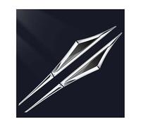 Auto Emblèmes, pour VW Golf 6 2009-2014 emblème de carrosserie Voiture Autocollant de Lettre, Emblème Autocollantes Rechange Accessoires de Style,C