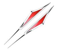 Auto Emblèmes Sticker pour Dacia Duster 2018-2023, 3D de Rechange Logo Body Stickers Insigne Autocollant Decal Décoration Voiture Styling Accessoires,C