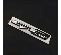 Auto Emblèmes Sticker pour KIA Sportage R 2011-2015, 3D de Rechange Logo Body Stickers Insigne Autocollant Decal Décoration Voiture Styling Accessoires,Black