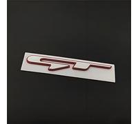 Auto Emblèmes Sticker pour KIA Sportage R 2011-2015, 3D de Rechange Logo Body Stickers Insigne Autocollant Decal Décoration Voiture Styling Accessoires,Red