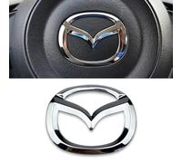 Auto Emblèmes Sticker pour Mazda 3 6 CX-3 CX-5 CX-9,4.5cm X 5.7cm, 3D de Rechange Logo Body Stickers Insigne Autocollant Decal Décoration Voiture Styling Accessoires,B
