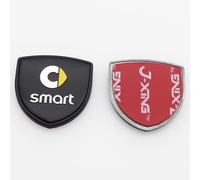 Auto Emblèmes Sticker pour Smart Fortwo Forfour 453 451 450, 3D de Rechange Logo Body Stickers Insigne Autocollant Decal Décoration Voiture Styling Accessoires