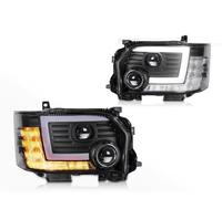 Auto Ensemble Phare Ensemble Phares Dynamiques LED Accessoires Mise À Niveau Pour Pour Hiace 2004 - 2019(Left Hand Drive)