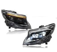 Auto Ensemble Phare Pour Benz Pour Vito 2016-2023 Pour W447 Phare LED DRL Dynamique 1 Paire Accessoires Lampe Frontale LED Voiture