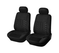 Auto Ensembles Housses Siège pour Ford Puma Puma St 2000-2024, 2 Pièces Respirant Avant Couver Universelle Imperméable Protection Accessoires,A/Black