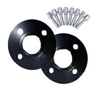 auto Entretoises de Roue Compatible Avec Siena Pour Panda Pour Cross Pour Punto 1993-2007 2 Pièces Véhicule Entretoises De Roue Jantes Joint 15 Mm Noir