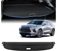 Auto Étagère Arrière Rétractable de Coffre pour Blazer EV 2024 2025, Noir Coffre de Arrière Panneau de Bouclier de Sécurité Cache-Bagages
