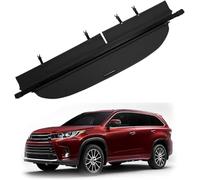 Auto Étagère Arrière Rétractable De Coffre pour Toyota Highlander 2015-2018, Housse Colis Cargo Coque Cache-Bagages Couverture De Cargaison