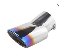 Auto Extrémités de tuyau 1 Pièces Pour CRV Pour CR-V 2017-2021 Style Voiture En Acier Inoxydable Embout Tuyau Gorge Arrière Silencieux D'échappement(Bleu)