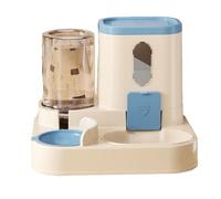 Auto Feeder Food Dispenser, Cat Water Feeders Bowl, Based Feeding Set, Ideal for Cats Dogs Small Pets, Daily Hydration and Meal Routines 9.84x8.66x7.87 inch
