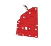 Auto Feux Arrières Pour Nissan Pour Qashqai J10 + 2 2006-2014 Circuit Imprimé D'éclairage LED De Frein De Feu Arrière B003339B B003338B Feu Arrière(Droite)