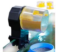 Auto Fish Feeder - Food Dispenser Battery Powered - Auto Feeders for Betta Turtle Shrimp Aquarium Pond Vacation Home School Pet Store