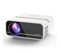 [Auto Focus/Keystone] DBPOWER Projector 4K with 5G WiFi and Bluetooth, 600ANSI FHD Native 1080P Outdoor Movie Projector with 4P4D/PPT/Zoom, Mini Home Projector Compatible w TV Stick/PC/DVD