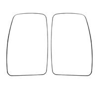 Auto Glace Rétroviseur Miroir Verre Pour Master 2010 2011 2012 2013-2021 2022 2023 2024 Verre De Rétroviseur Chauffant De Remplacement(Left and Right)