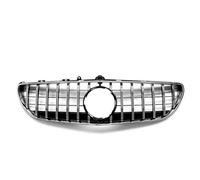 Auto Grille calandre Avant Pour Mercedes Pour Benz W218 Pour CLS CLS260 CLS300 CLS320 CLS350 CLS400 Pour GT Voiture Calandre Gril Pare-chocs Capot Maille(Argent)