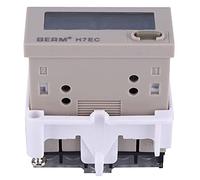AUTO H7EC-N Compteur Électrique Numérique sans Tension d'Entrée Compteur Électrique Avec Écran LCD 8 chiffres cessoire de rempl ement